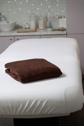 Rangiroa massage table cover white 100x200 cm 1