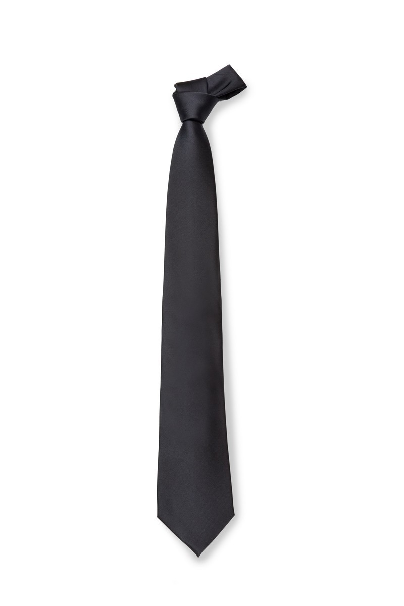 Men's tie black