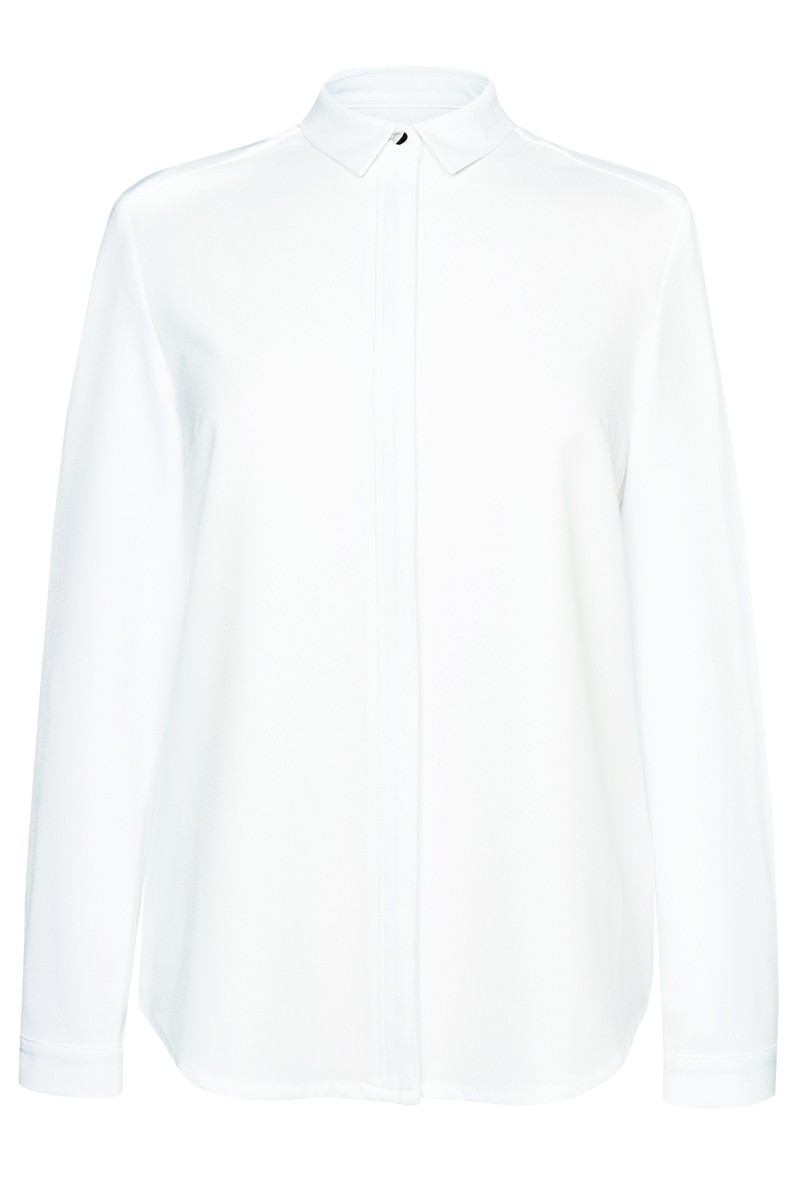 Capri blouse white