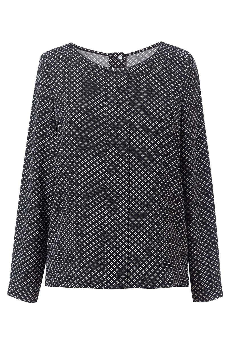 Camicetta da donna, Riola, colore: nero-bianco | Beauty Street