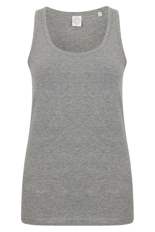 Alya Women Tank Top grey | Beauty Street