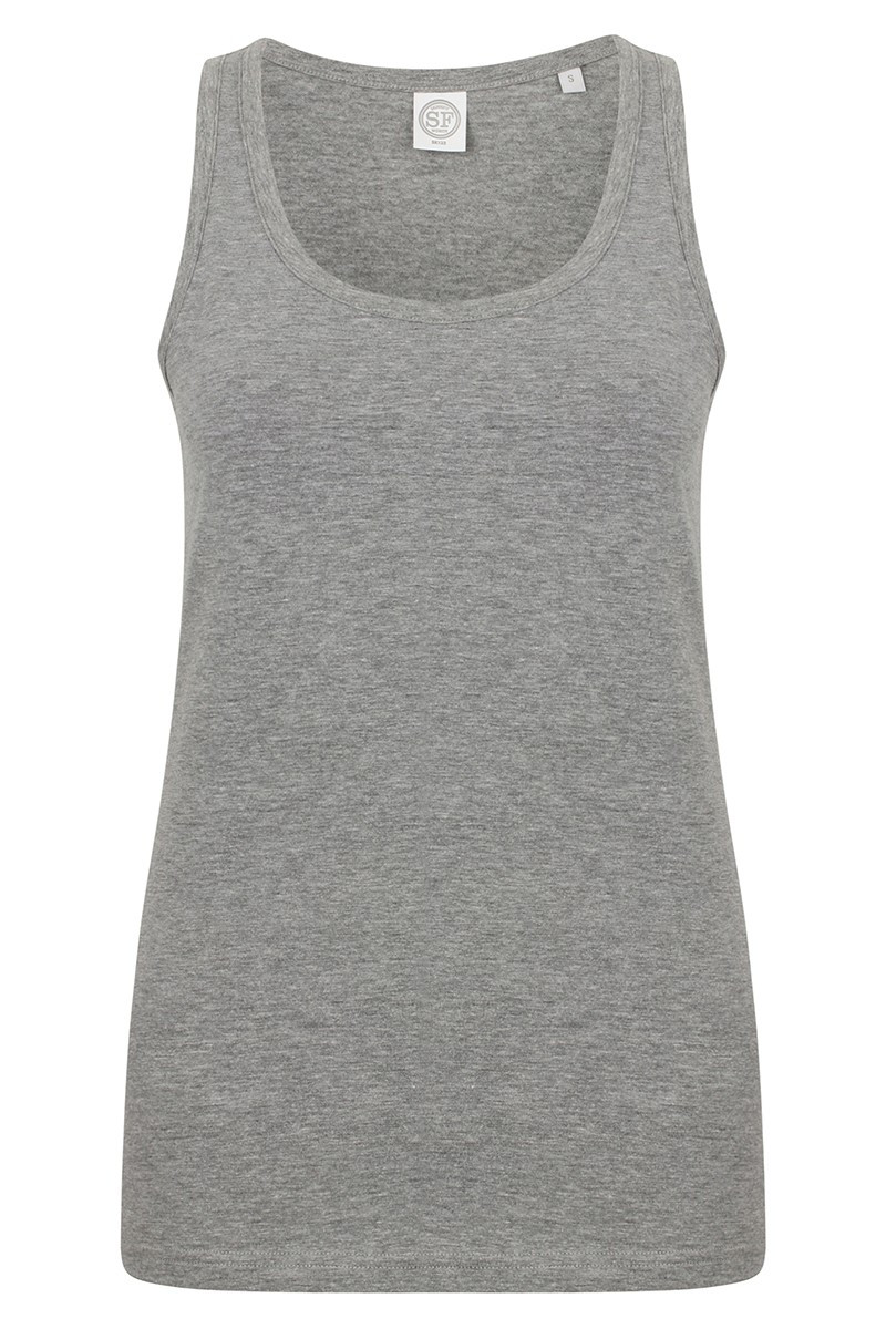 Alya Women Tank Top grey | Beauty Street
