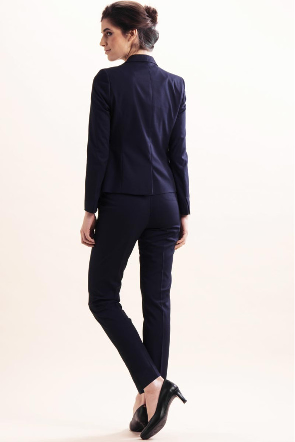 Ophelia Women Trousers navy blue | Beauty Street