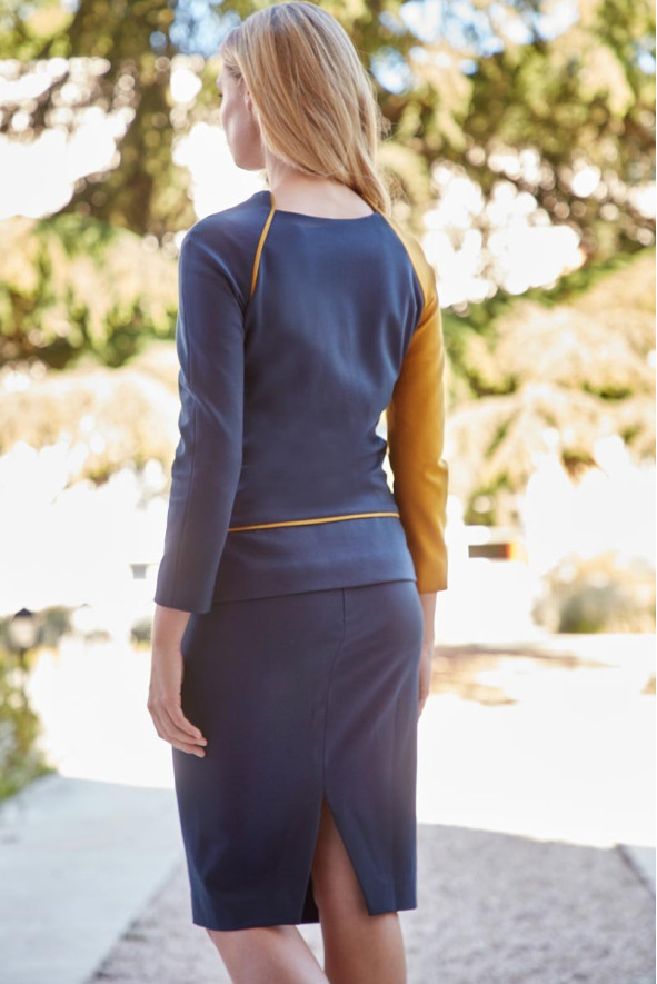 Parklane Skirt navy blue | Beauty Street