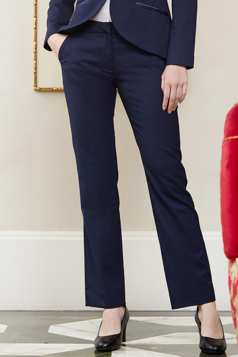 Venezuela Women Trousers navy blue | Beauty Street