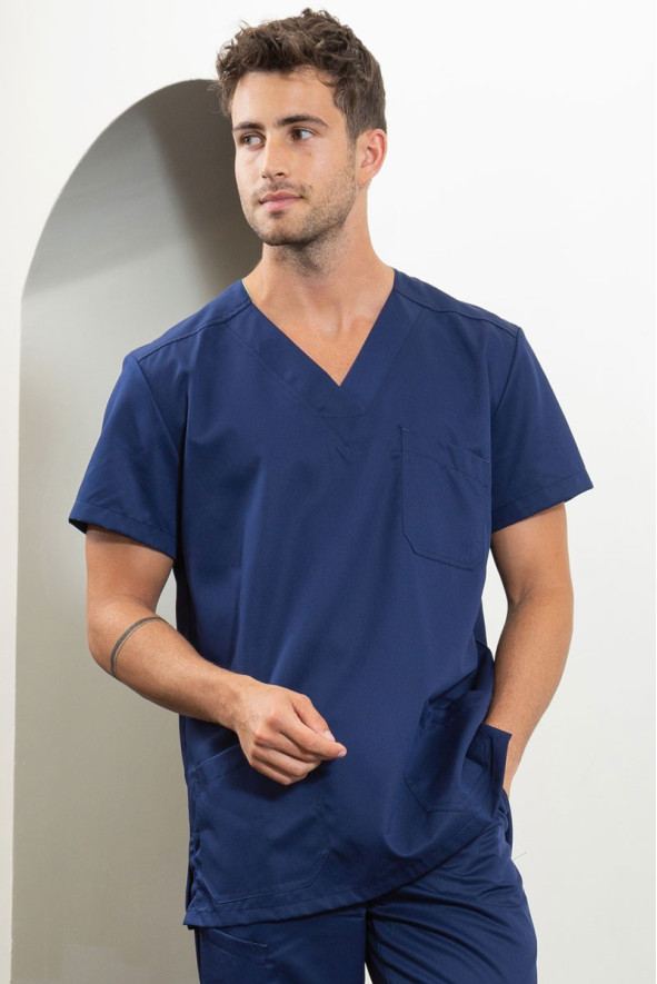 Blusa da uomo, Giuliano, colore: blu navy | Beauty Street