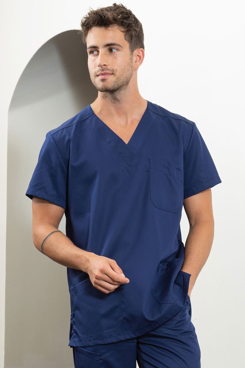 Blusa da uomo, Giuliano, colore: blu navy | Beauty Street