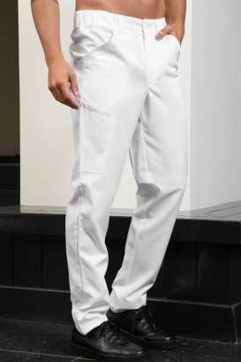 Elia men's trousers white 3