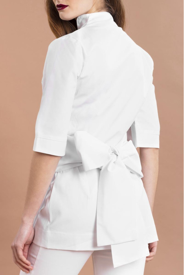 Kimono Antigua femme blanc - Beauty street