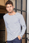 Marinara Atlantic uomo bianco a strisce