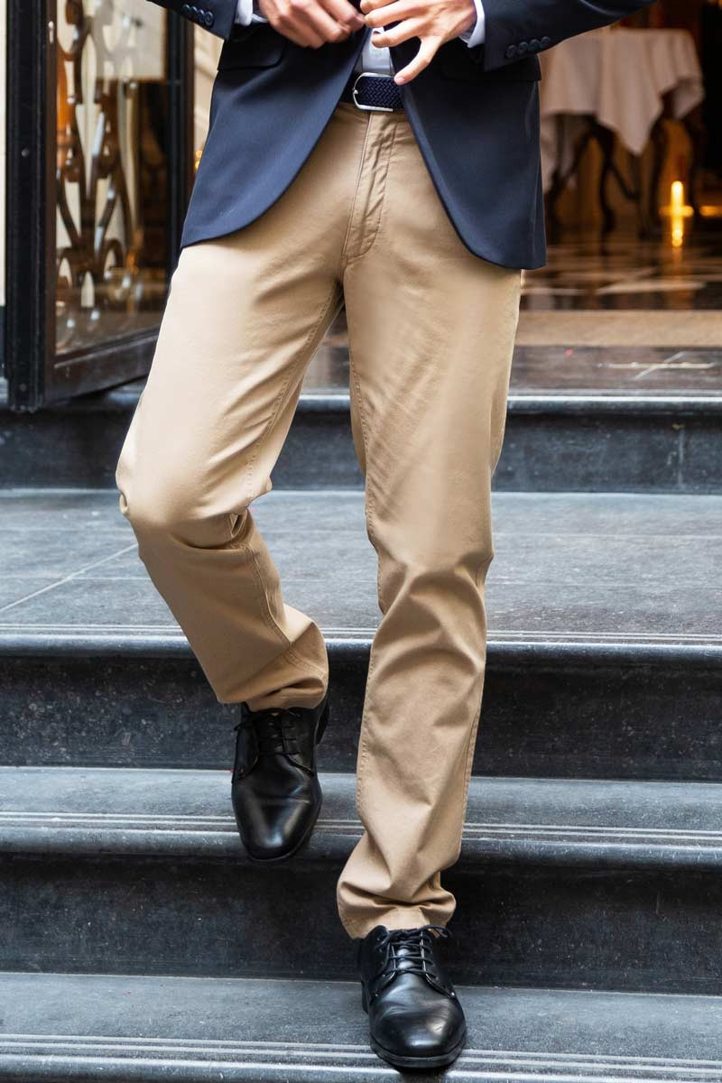 Pantalone chino, da uomo, Miami beige | Beauty Street
