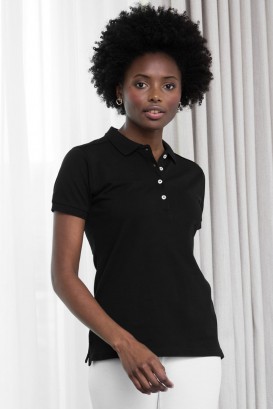 Noa woman polo shirt black 1