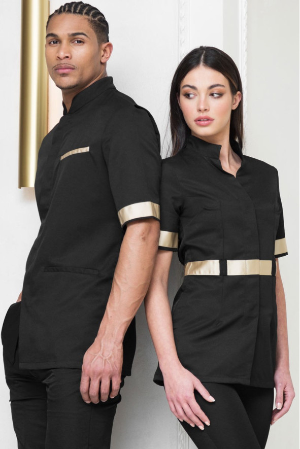 Blusa da donna, Savane, colore: nero-oro | Beauty Street