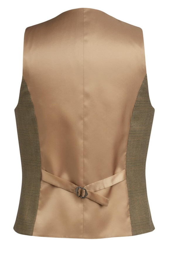 Gilet da tailleur, da donna, a quadri, Olivia, colore: blu navy | Beauty Street