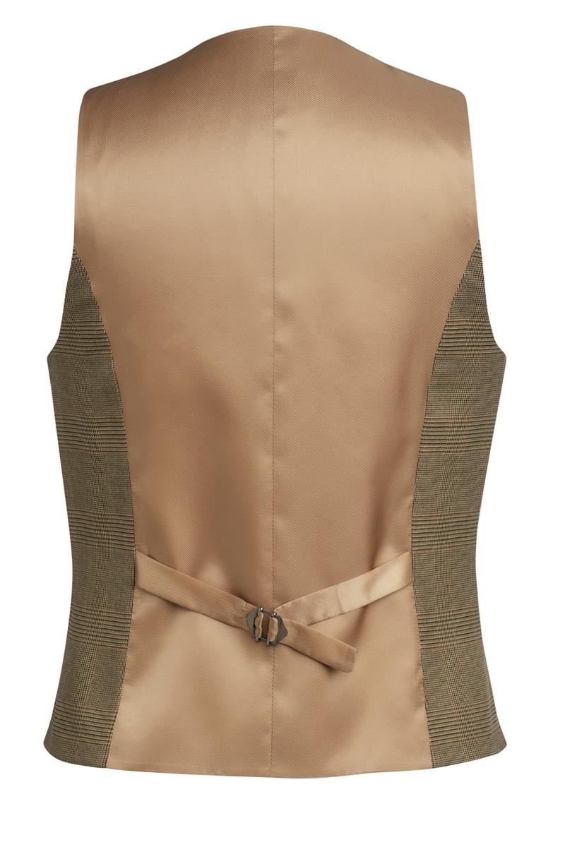 Gilet da tailleur, da donna, a quadri, Olivia, colore: grigio | Beauty Street