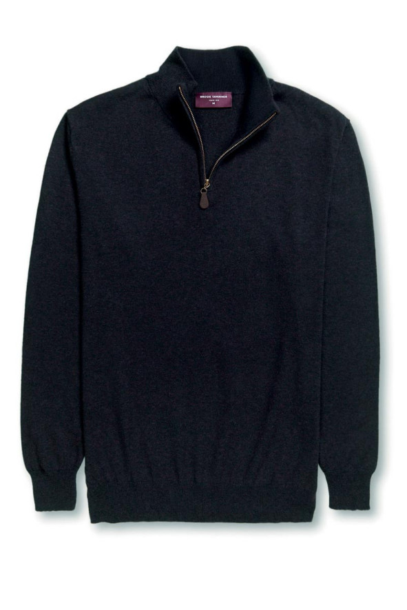 Men's black sweater for hospitality - Dallas sweater