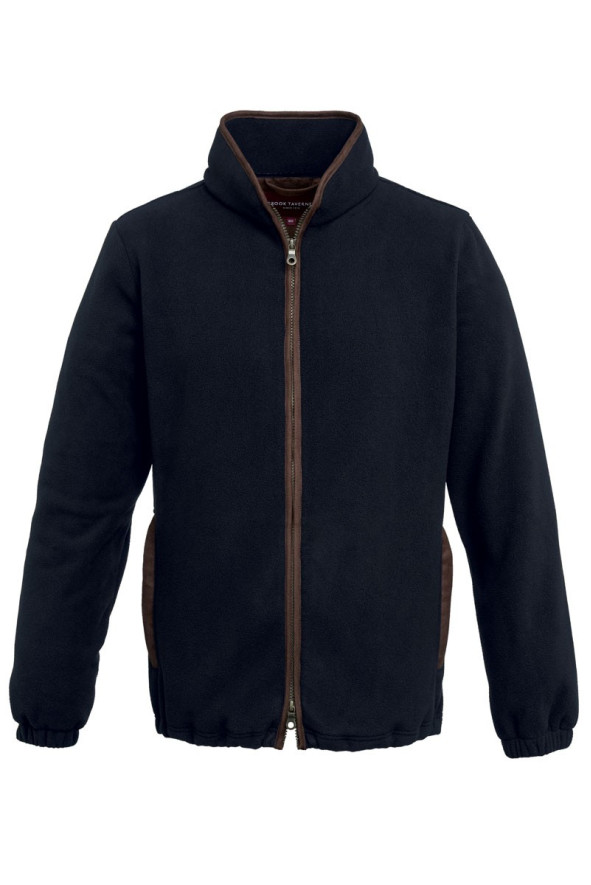 Gilet in pile, unisex, a maniche lunghe, Baltimore, colore: grigio antracite | Beauty Street