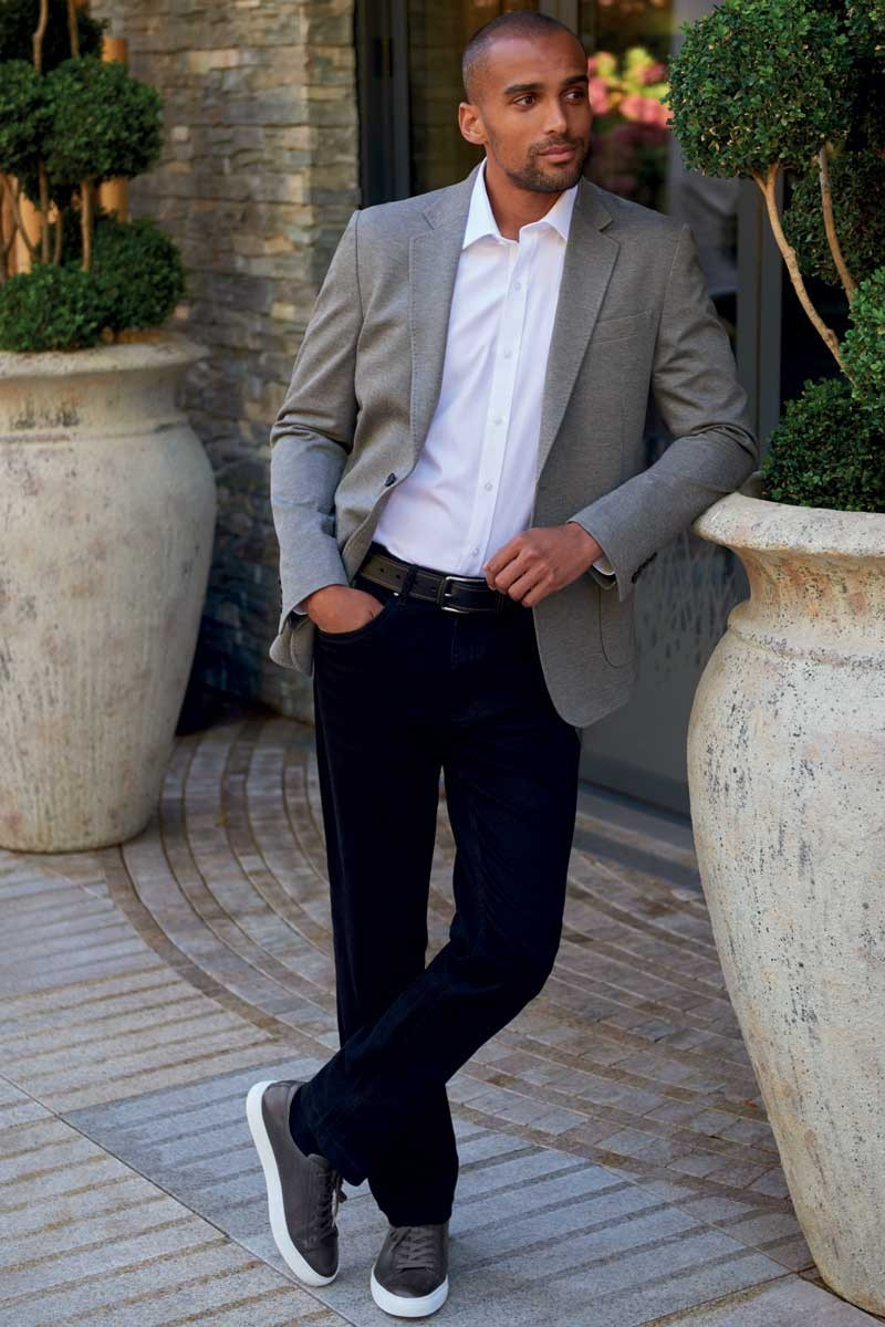 Jeans classici, da uomo, Boulder, colore: nero | Beauty Street