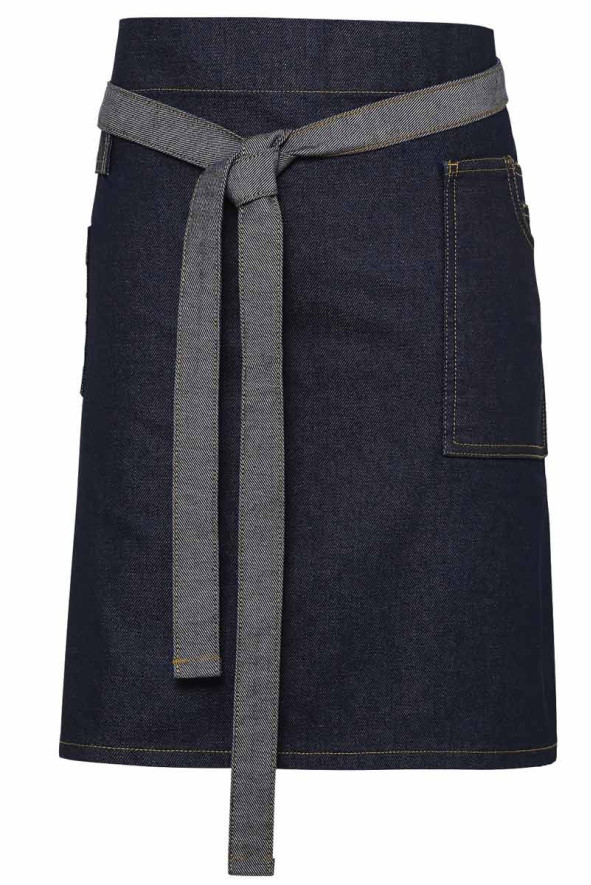 Grembiule unisex, Syna, colore: denim | Beauty Street