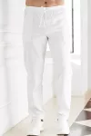 Pantalon John Blanc