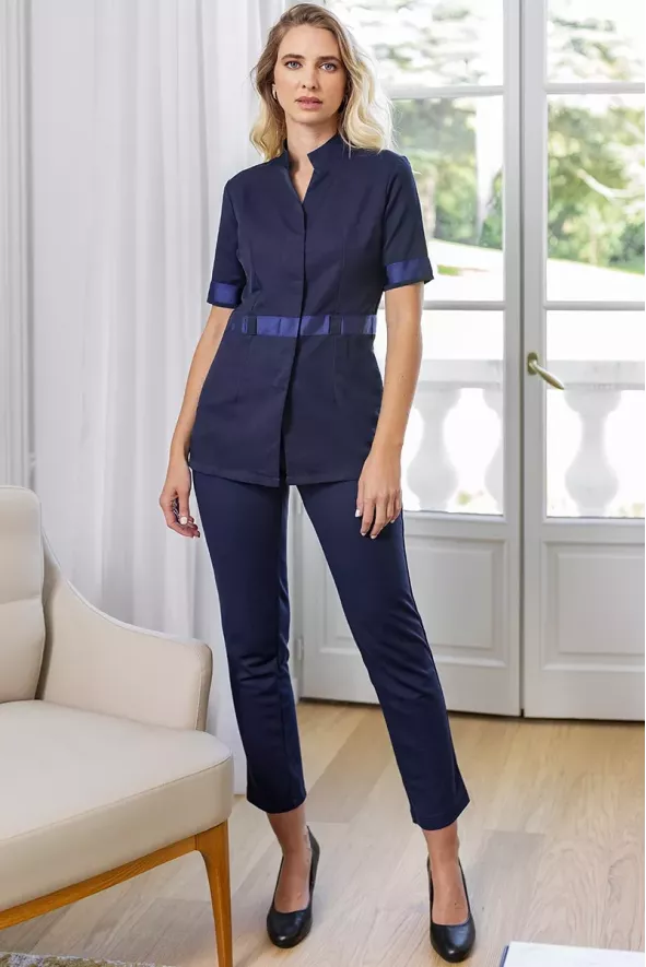 Pantalone da donna Sahara Blu Navy | Beauty Street