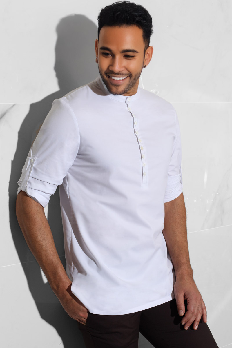 Nolan shirt white | Beauty Street