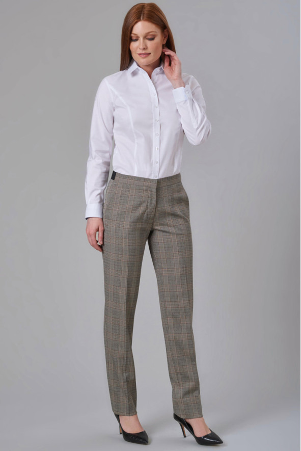 Stella women’s grey check trousers