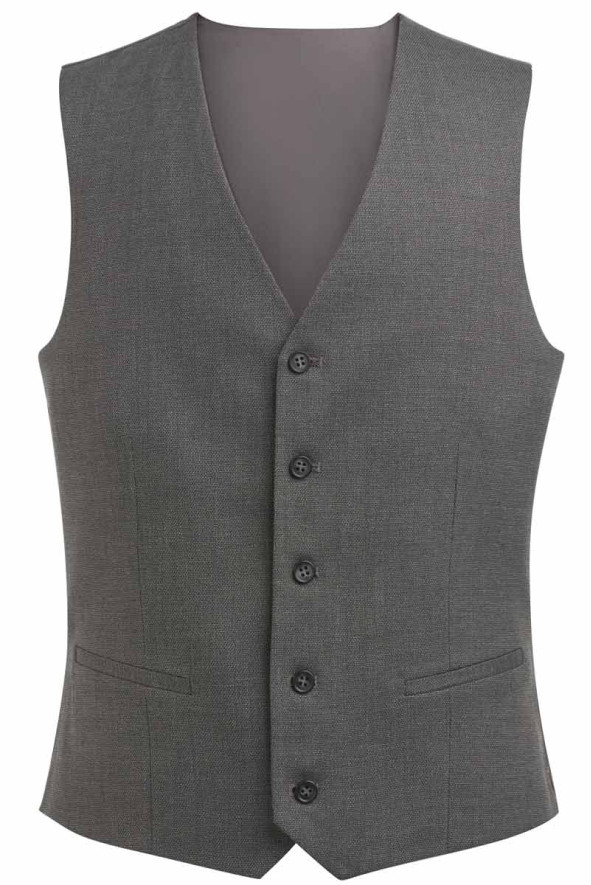 Gilet da uomo William Grigio