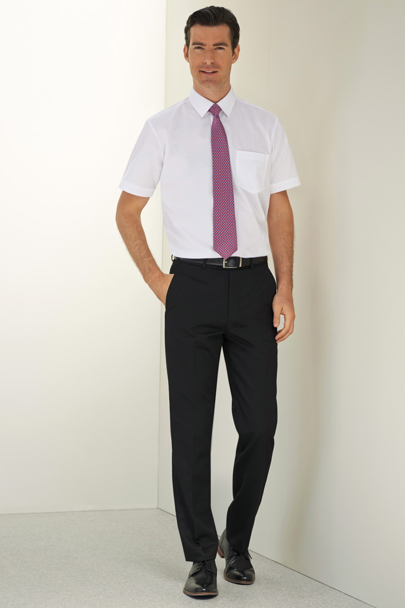 Chemise manches courtes blanc pour homme Rosello