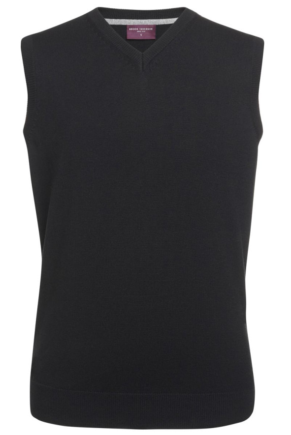 Pull sans manche homme noir Detroit