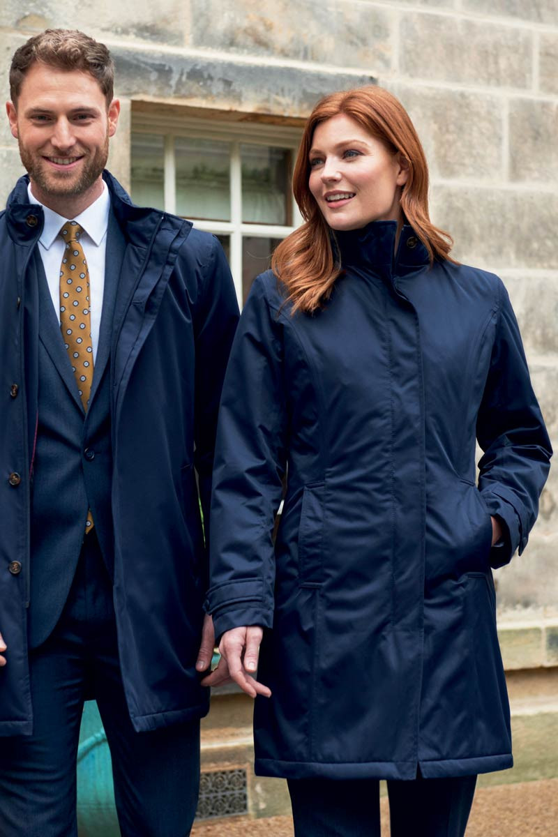 Washington women's navy raincoat