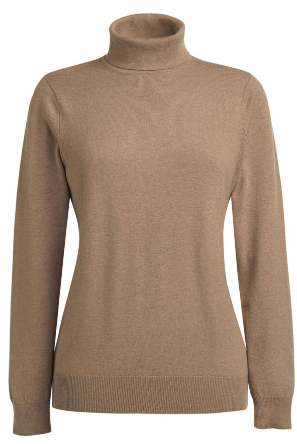 Athens women’s oatmeal beige turtleneck sweater