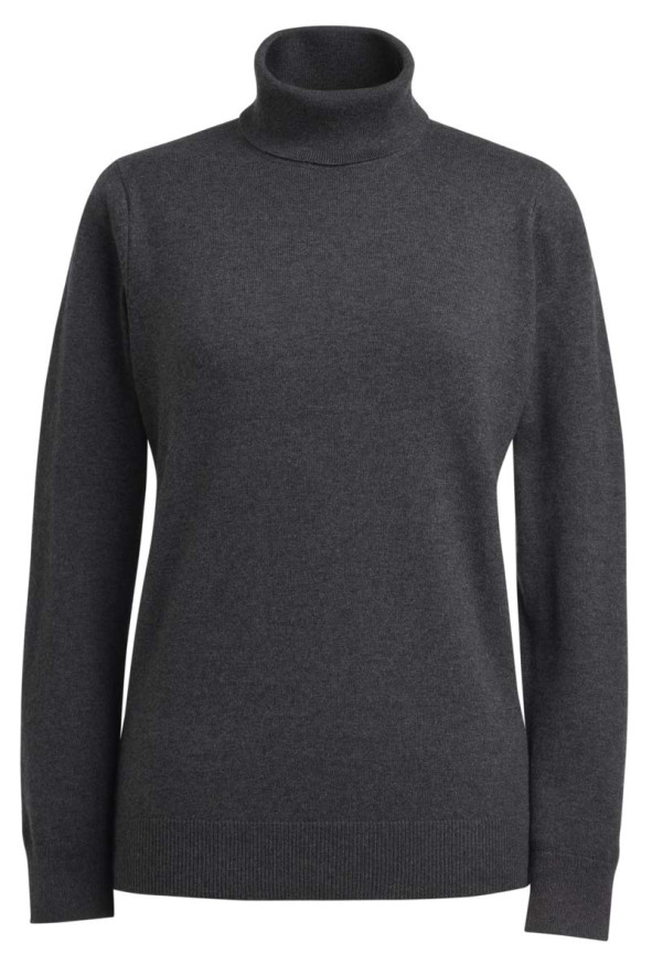 Athens women's turtleneck sweater anthracite grey