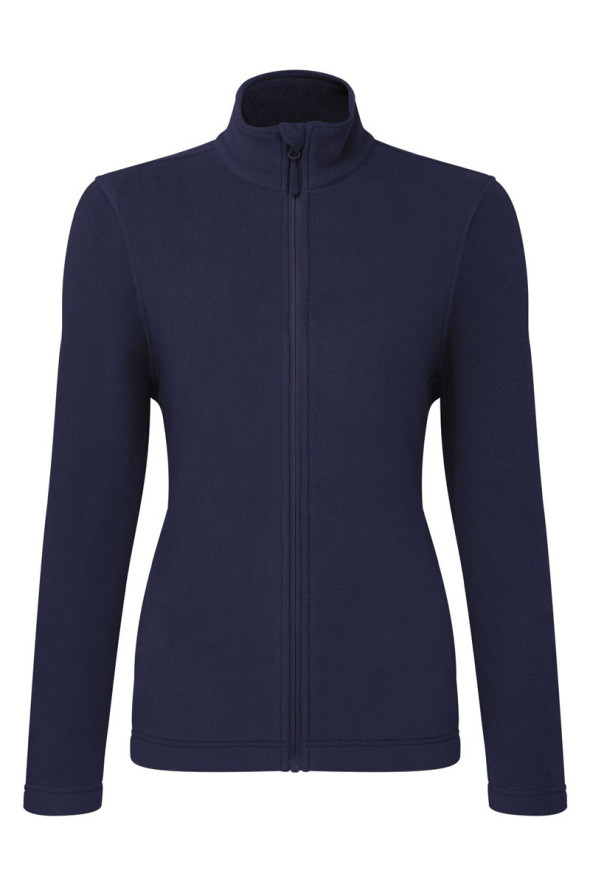 Lyra Giacca in pile da donna blu navy