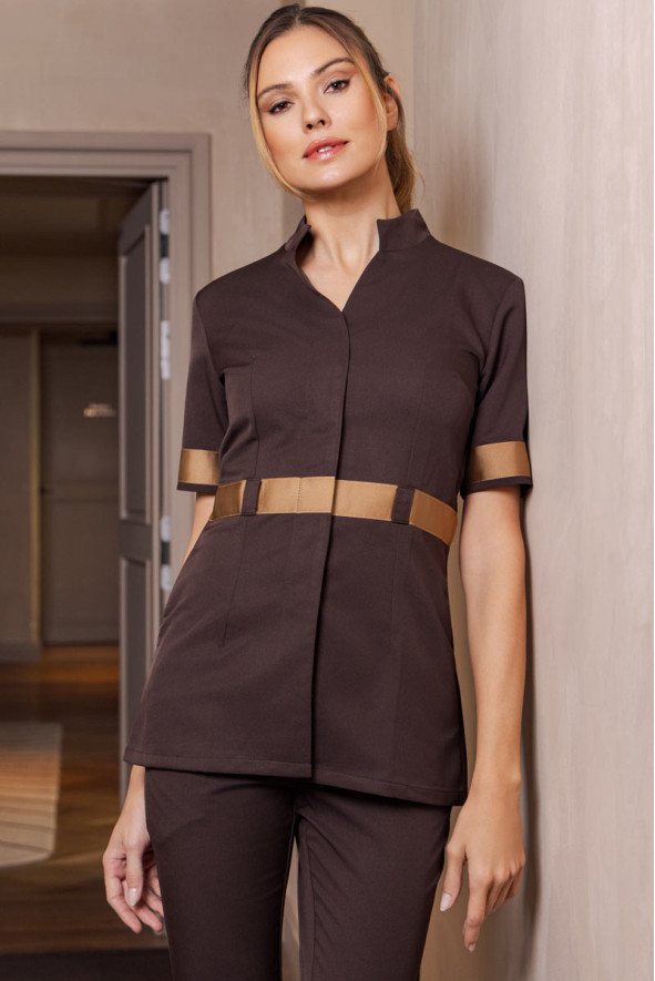 Blusa da donna, Savane, colore: cioccolato | Beauty Street