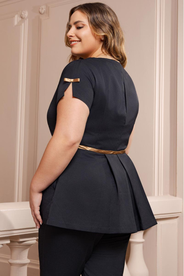 Chester Women Tunic black-gold | Beauty Street