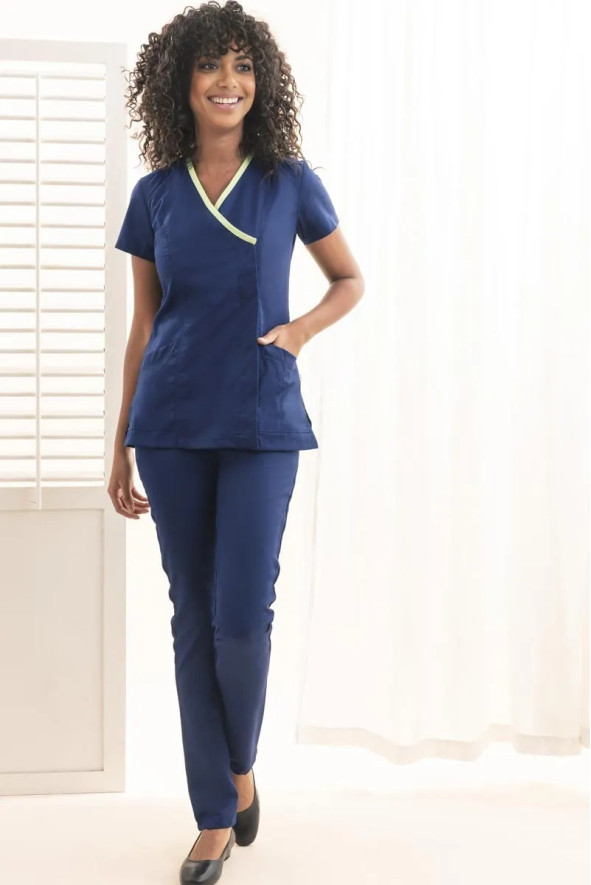 Pantalone da donna, Giulia, colore: blu navy | Beauty Street