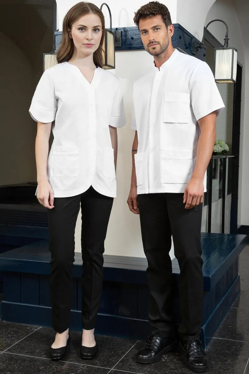 Blusa da uomo, Narcisse, colore: bianco | Beauty Street
