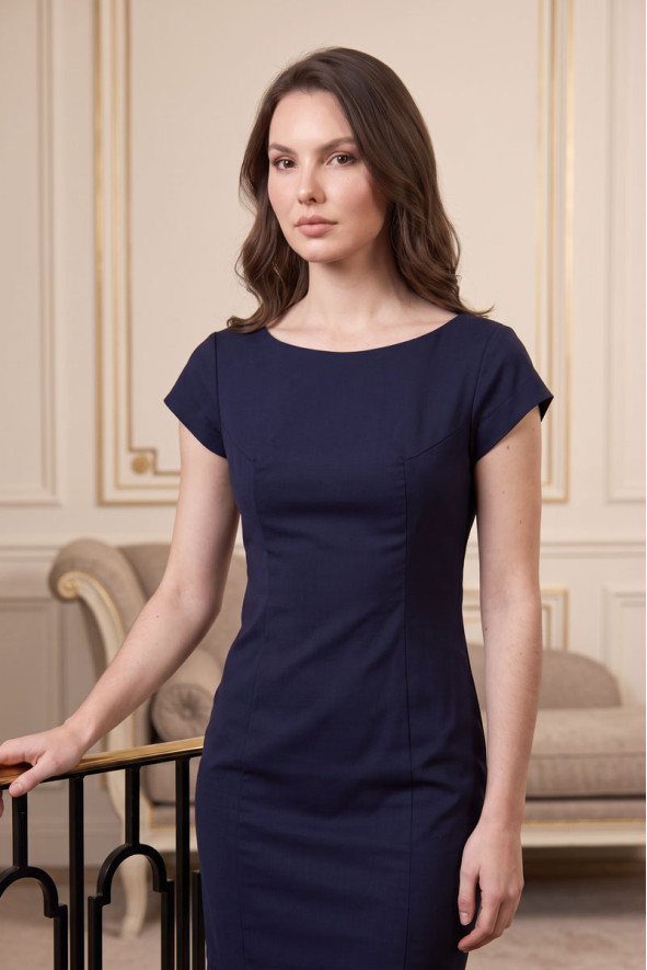 Lombok Dress navy blue | Beauty Street