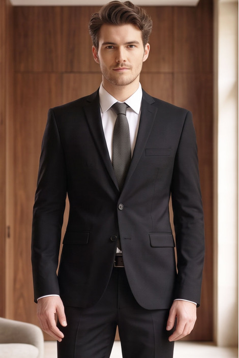Giacca da uomo, Ethan, colore: nero | Beauty Street